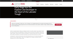 Desktop Screenshot of cartieriron.com
